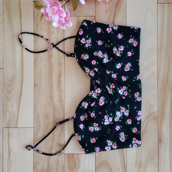 ZARA Floral bustier corset - Picture 2 of 11